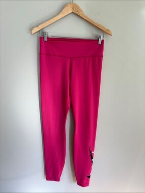 Nike Magenta High-Waist Track Joggers